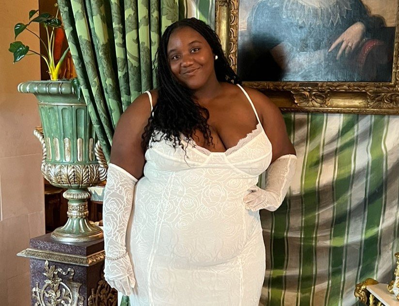 Keirstyn Catron, 24, says she was singled out at the gate, questioned about her size in front of other passengers