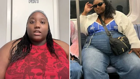 Keirstyn Catron, 24, says she was singled out at the gate, questioned about her size in front of other passengers