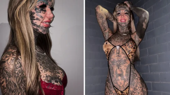 Amber Luke spent £193,500 on tattoos and had started removing them