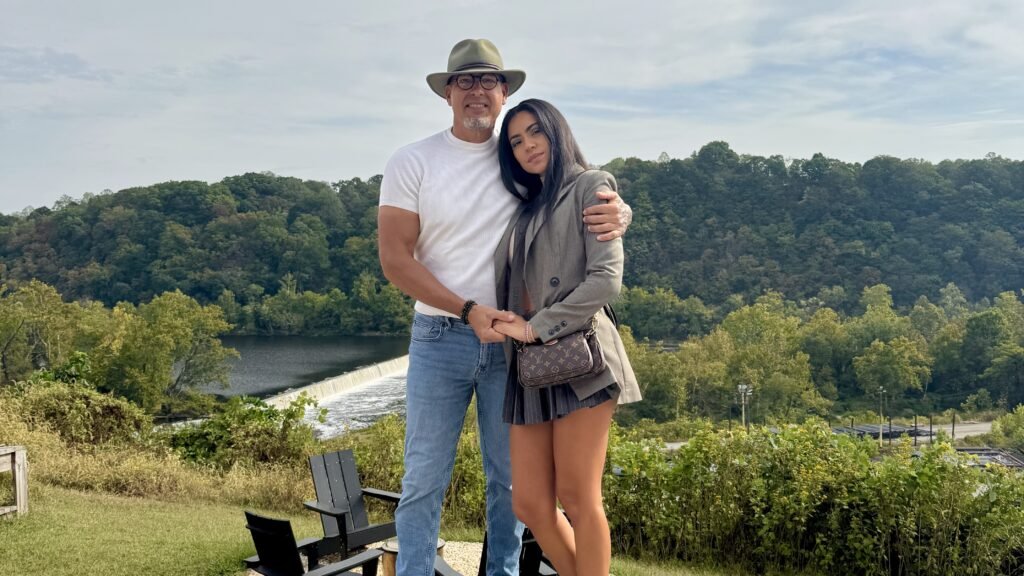 Christine Sanchez, 34, met 59-year-old Eduardo Hernando on a dating app three years ago