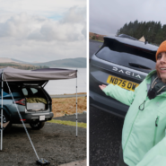 Content creator Sophie Royston swapped hotels for car camping