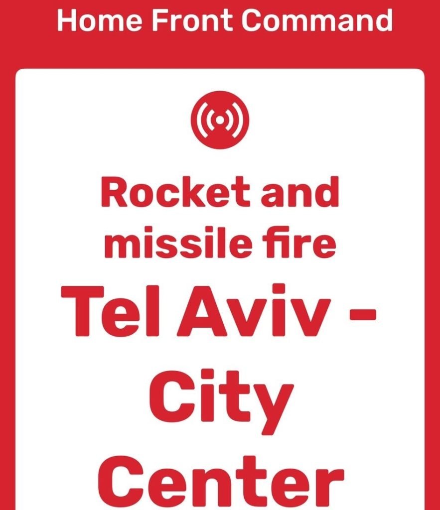 Andrea receives emergency notification