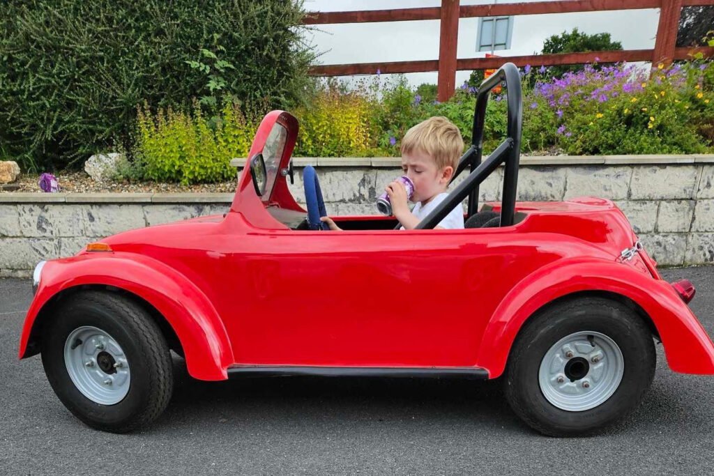 Tommy Furness builds half-scale driveable replicas of classic Ford Escorts