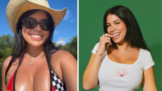 model Estefania Palomeras posing for a photo