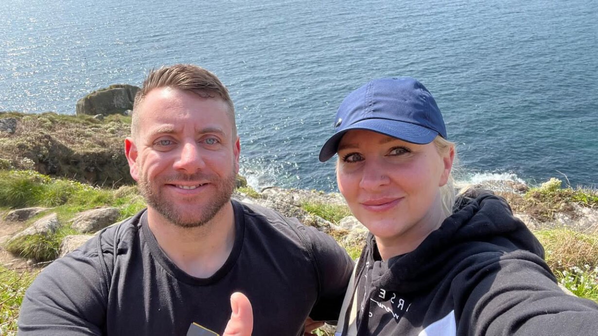 Darren Pascoe, 37, splits his time between Cornwall and Poland after marrying his wife Gosia