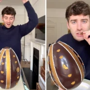 Food influencer Carmie Sellitto bought the last £750 Prada Easter egg from Harrods and called it a masterpiece