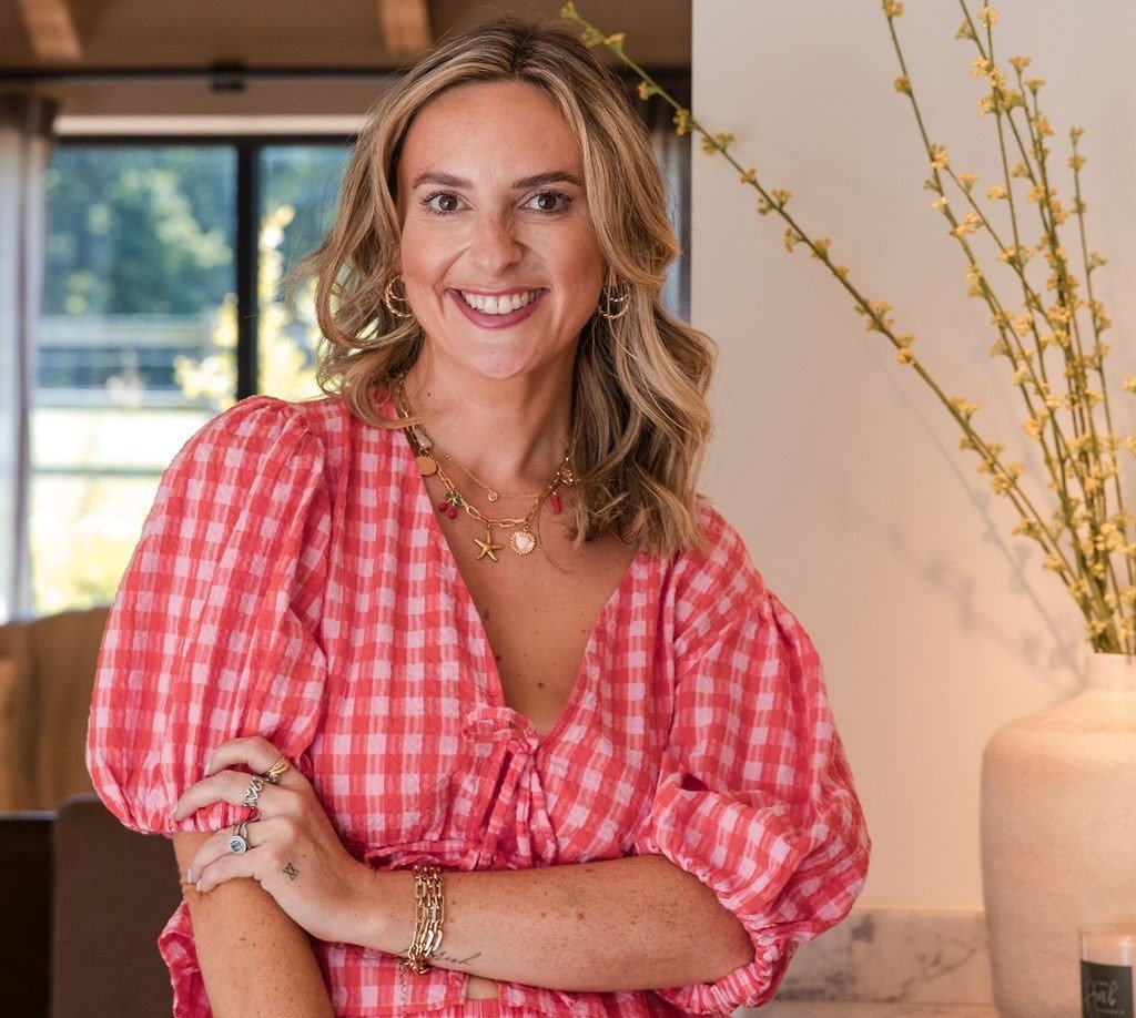 Holly Wood spotted a Maje midi dress in a charity shop for £5