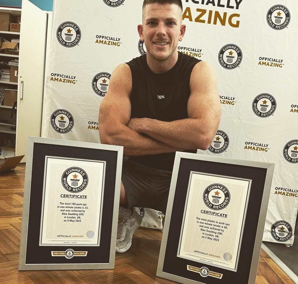 Personal trainer Alex Goulding