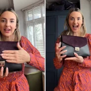 Holly Wood found a near-mint Kate Spade crossbody bag in a charity shop