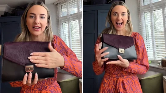Holly Wood found a near-mint Kate Spade crossbody bag in a charity shop