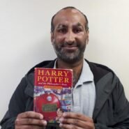 Naveed Younas, 37, received a first edition Harry Potter and the Philosopher's Stone as a child