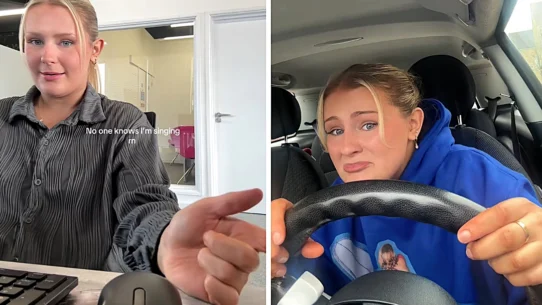 Estate agent Sophie Simpkins, 24, discovered she could do ventriloquism after copying Jessie J on the Graham Norton Show