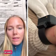 Norwegian Hanne Bredal Engan, 24, was arrested by armed ICE officers during her green card interview