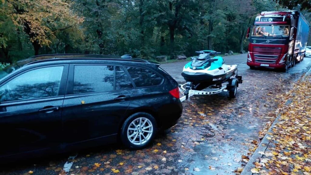 Kevin Neubeck left Greece on a jet ski with Google Maps and a waterproof bag