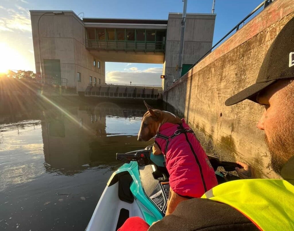 Kevin Neubeck left Greece on a jet ski with Google Maps and a waterproof bag