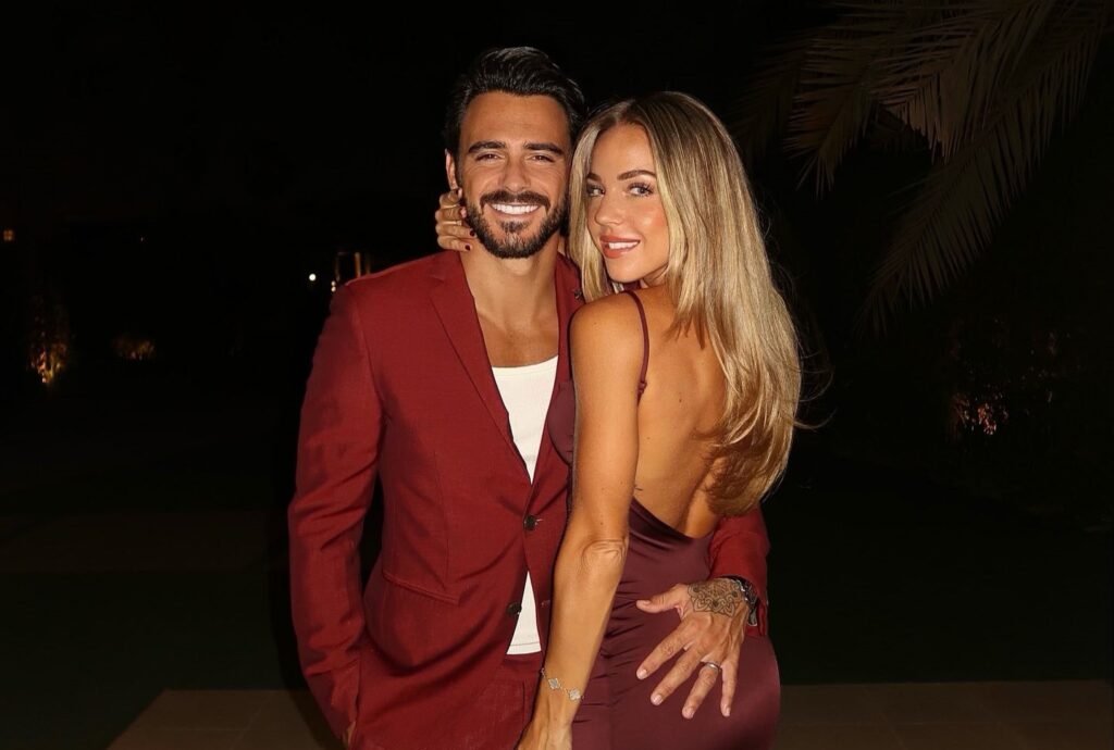 Maddy Burciaga with her partner Benji