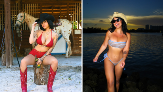 model Estefania Palomeras posing for a photo