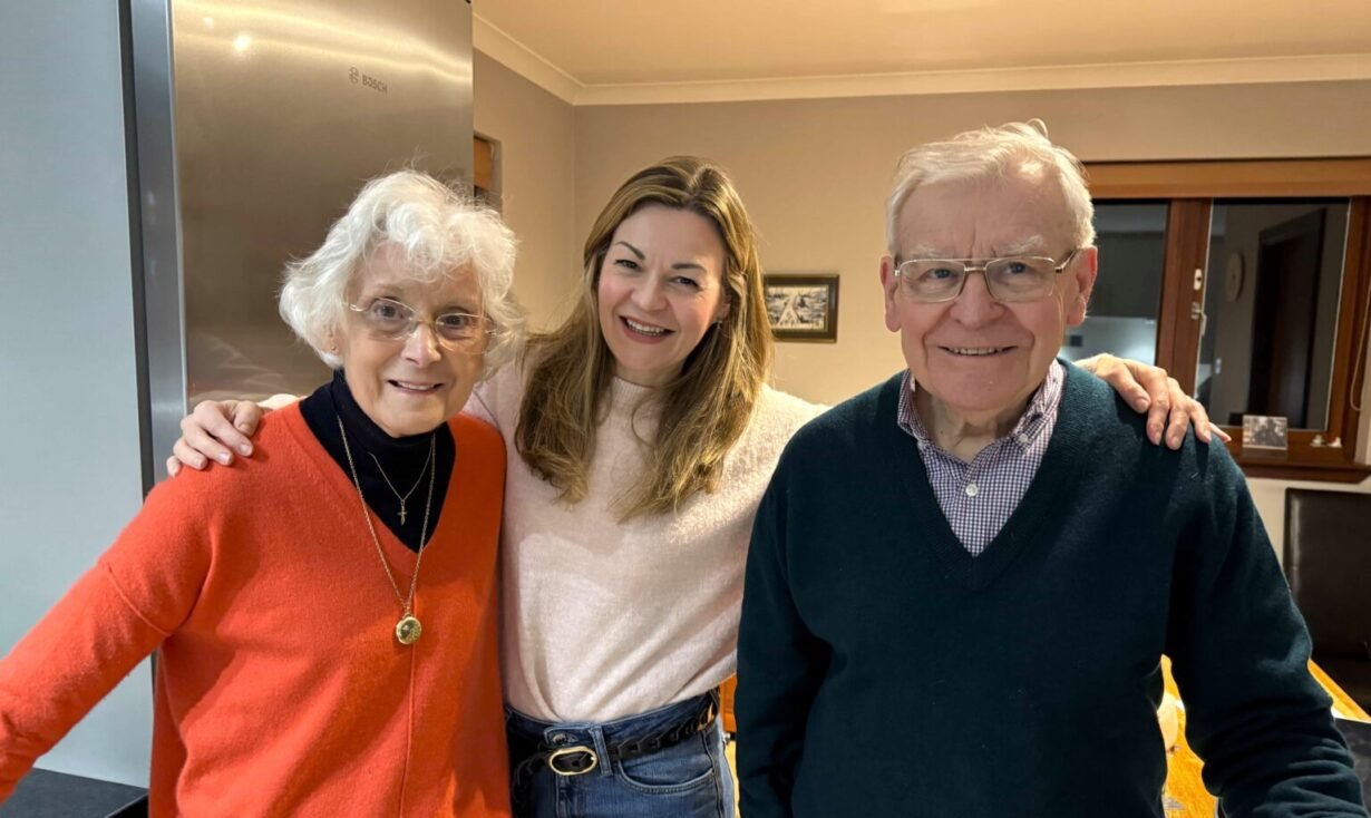 Rhoda, Clare and Michael