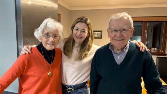Rhoda, Clare and Michael