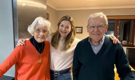 Rhoda, Clare and Michael