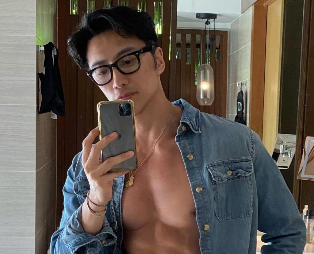 age-defying model Chuando Tan