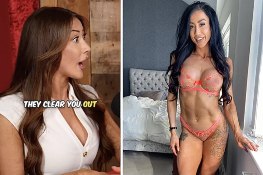 Babestation model Olivia Eden says 10 officers raided her Nottingham home over firearms allegations