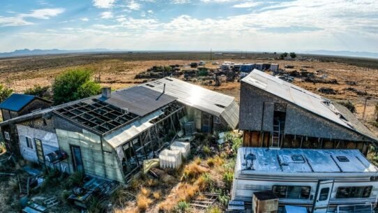 fortified two-bed hideaway on 25 acres in Utah comes with two kitchens, a private well, a camera system
