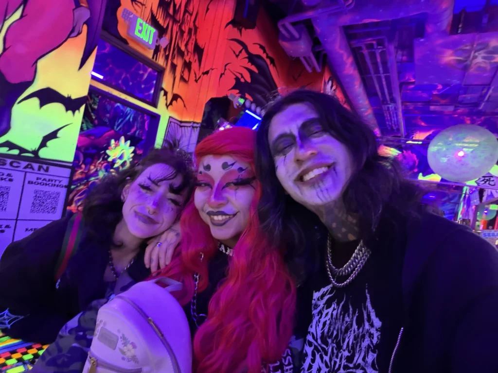 A San Diego throuple Lexi, Tatyana and Frank