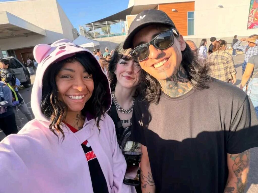 A San Diego throuple Lexi, Tatyana and Frank