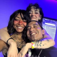 A San Diego throuple Lexi, Tatyana and Frank