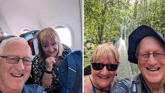 We've visited 60 countries and a dozen airport lounges