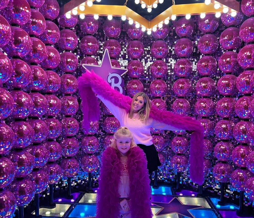 Krissy Serino, 38, surprised her six-year-old with a day trip from Luton to Amsterdam for the Barbie Dream Experience