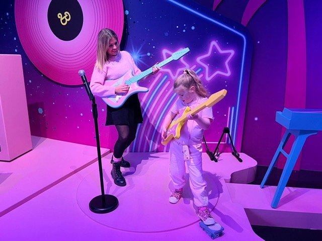 Krissy Serino, 38, surprised her six-year-old with a day trip from Luton to Amsterdam for the Barbie Dream Experience