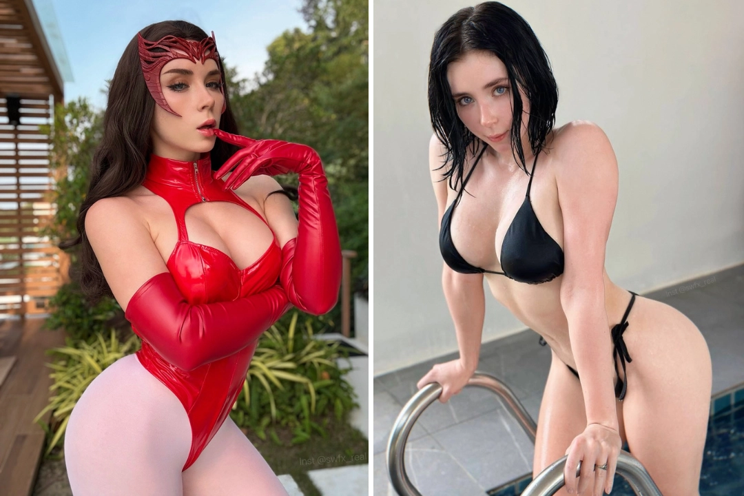 onyfans model Sweetie Fox position for a photo