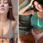Model Cece Rose became a 'human hydraulic press' after fans begged her to crush objects with her 32G chest