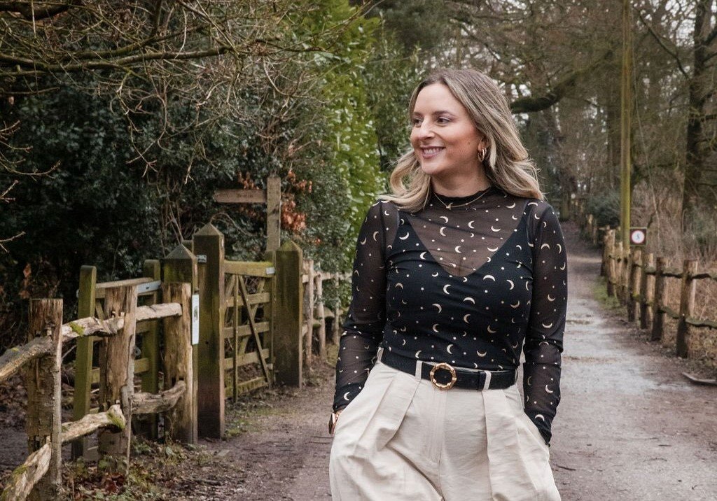 Manchester thrifter Holly Wood spotted a Ted Baker midi dress worth over £300 on a charity shop rail and paid just £9.