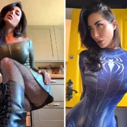 onyfans model Reede Fox position for a photo