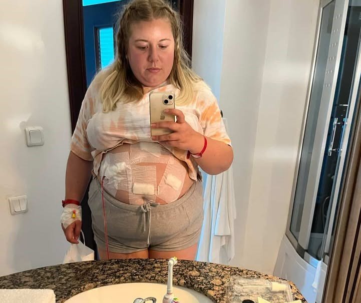 Teacher Becka Gill lost over 10 stone after gastric sleeve surgery and Mounjaro jabs