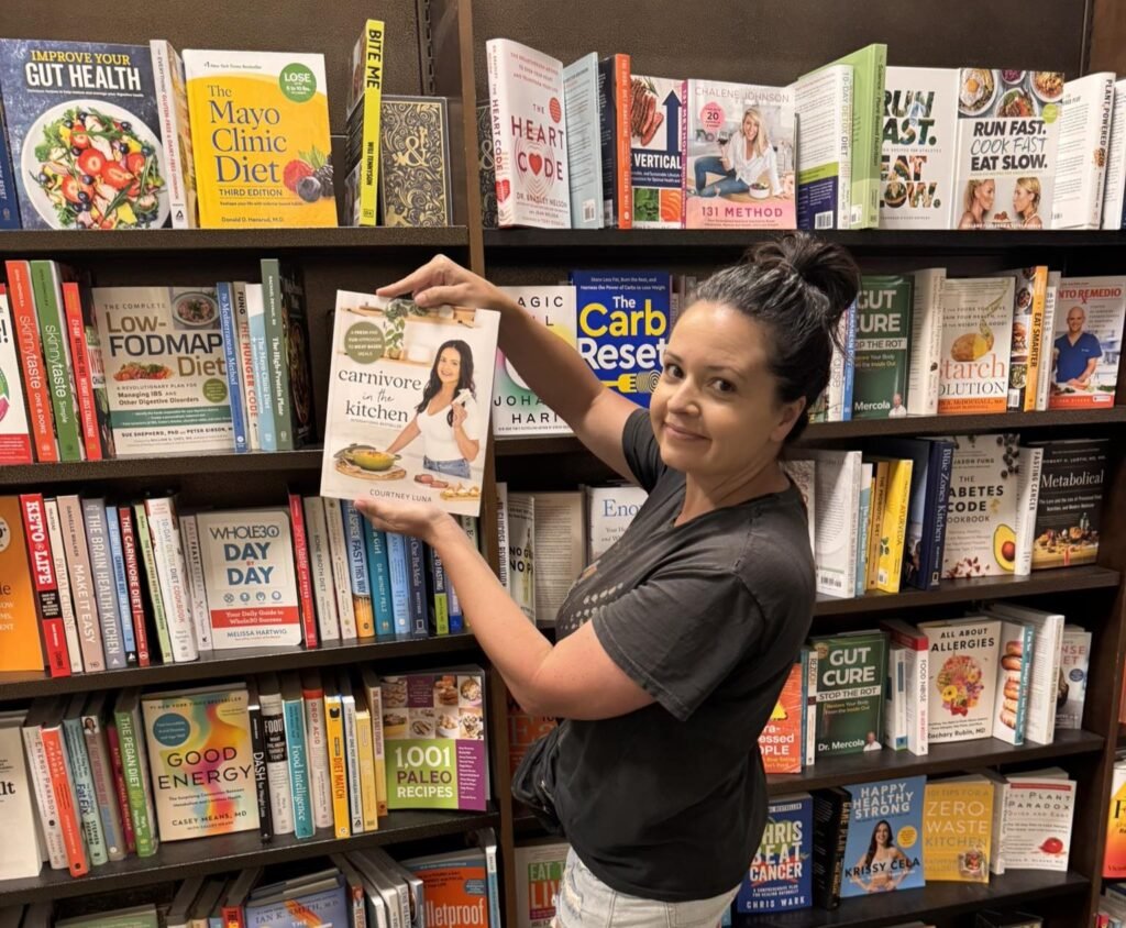 Courtney Luna feeds her family burgers, bacon and butter daily and spends $400 a week on meat