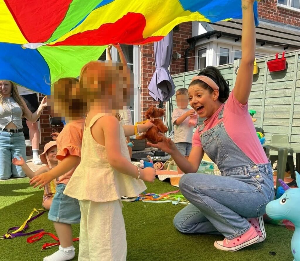 Rachel Wilson spends her weekdays coaching corporate staff and her weekends performing as a Ms Rachel