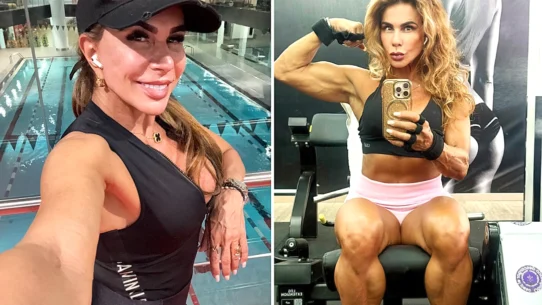 Fitness influencer Andrea Sunshine, 56