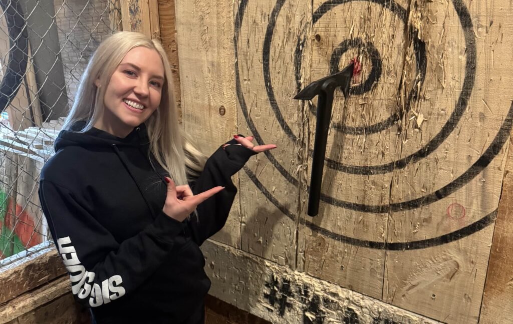 Lauren Harkins is 35, has never dated or been intimate