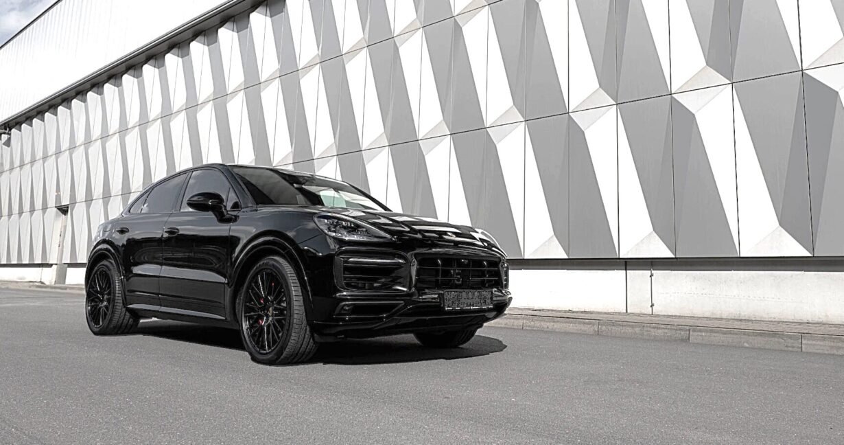 A 2021 Porsche Cayenne GTS Coupé owned by Lionel Messi during his last season at Barcelona