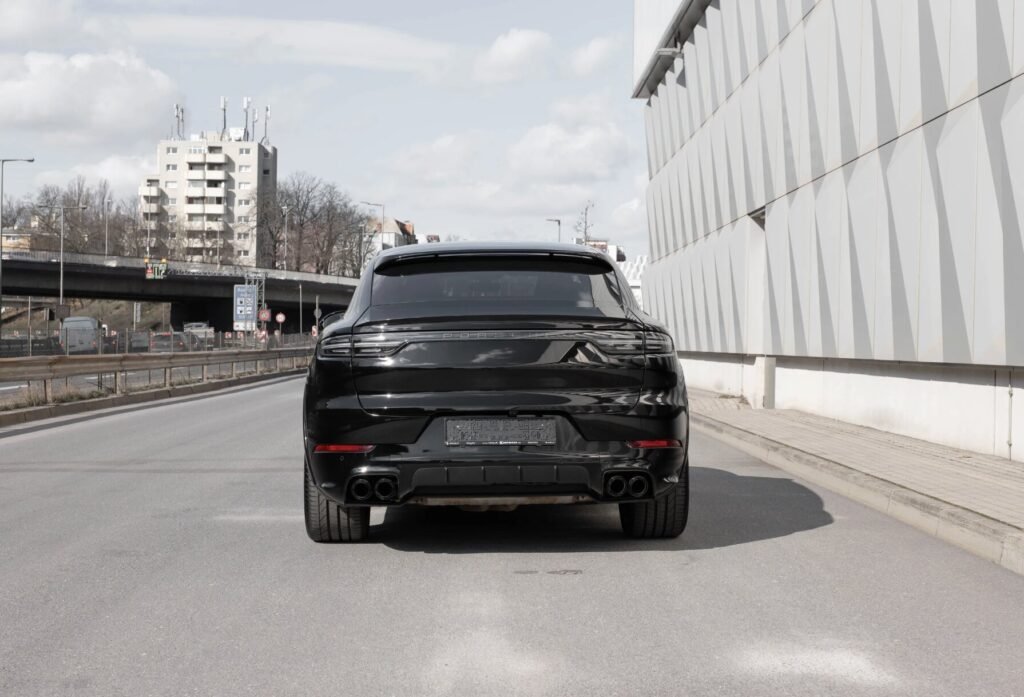 A 2021 Porsche Cayenne GTS Coupé owned by Lionel Messi during his last season at Barcelona
