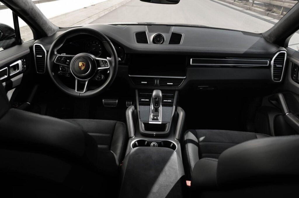 A 2021 Porsche Cayenne GTS Coupé owned by Lionel Messi during his last season at Barcelona