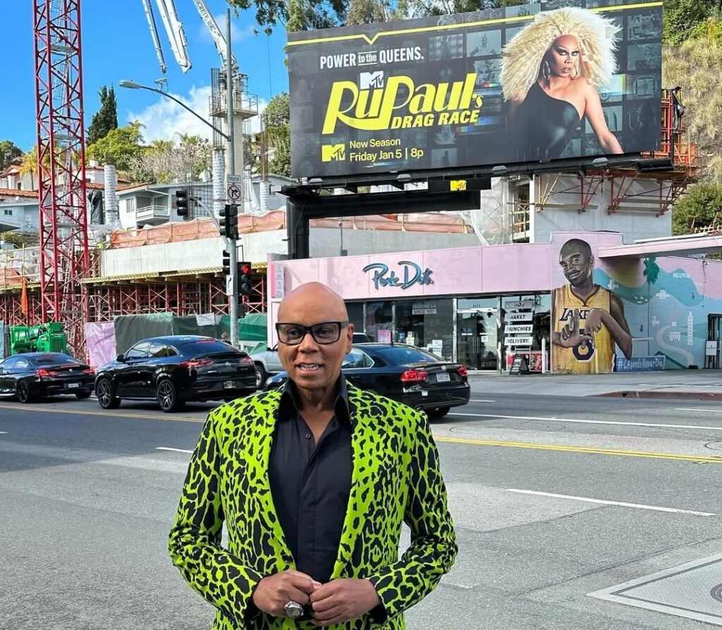 RuPaul has revealed he lived in Ealing, loves Wagamama's firecracker chicken