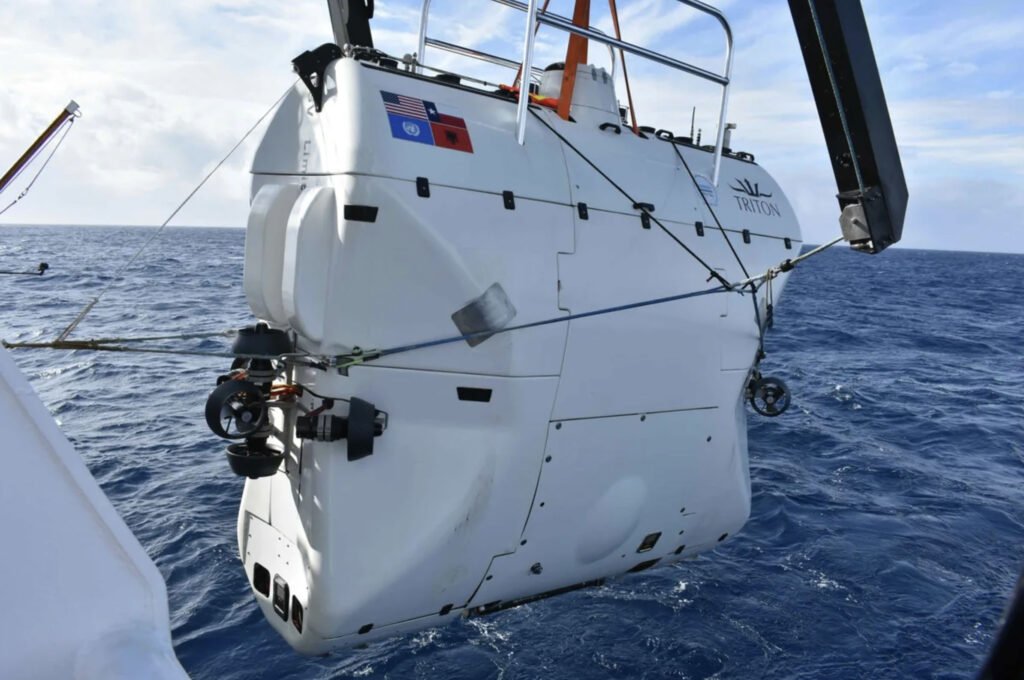 A ghostly white organism filmed at 29,977ft in the Ryukyu Trench can't be classified into any known animal group