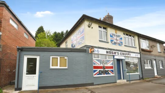 A four-bed detached house in Sheffield is on sale