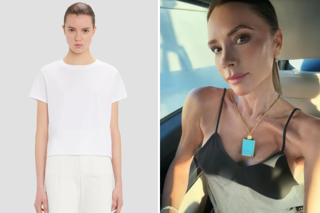 Victoria Beckham's new £150 white T-shirt looks remarkably similar to a £5 Primark version