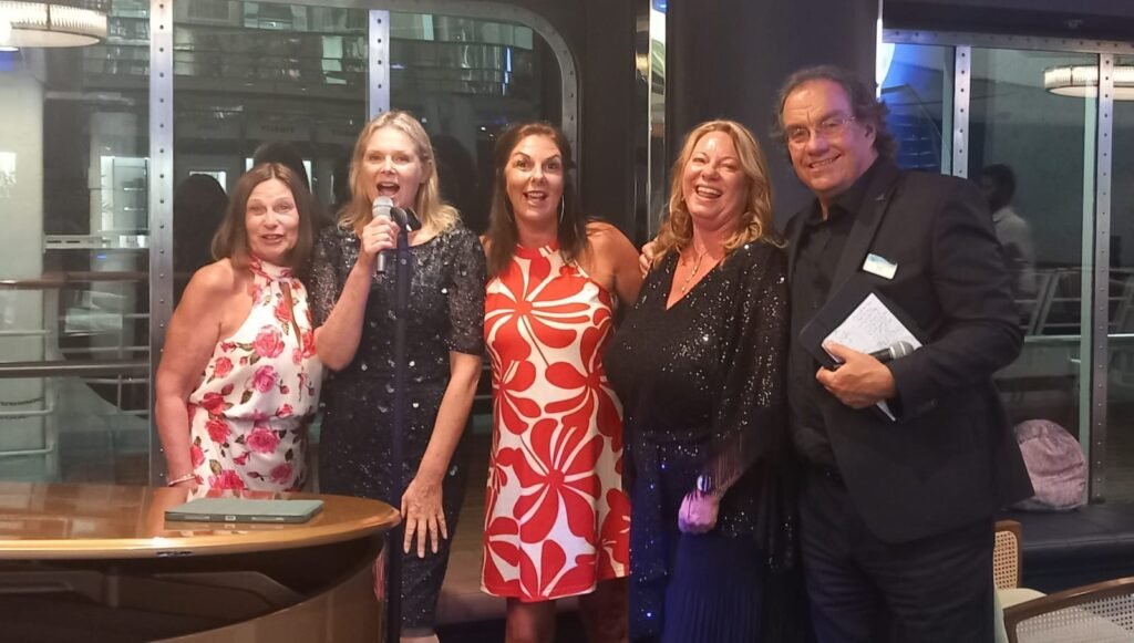 Three women met as strangers on a solo cruise in 2022 after breakups, bereavement and empty nests